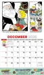 Dennis the Menace Calendar open view