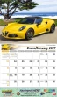 Exotic Cars Calendar English/Spanish open view