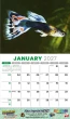 Pets Calendar Stapled open view