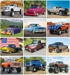 Pumped-Up Pickup Truck Calendar monthly images 