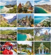 Scenic Mexico Bilingual Spanish/English Calendar monthly images 
