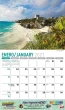Scenic Mexico Bilingual Spanish/English Calendar open view