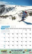 Scenes of New England Calendar open view