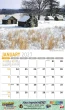 Scenes of Pennsylvania Calendar open view