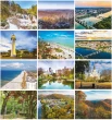 Scenes of South East USA Calendar monthly images 