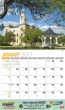 Scenes of Texas Calendar open view