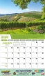Vintages Wine and Vineyards Calendar open view