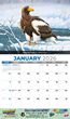 Wildlife Portraits Art Calendar 2026
