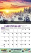 Faith Passage  Bilingual Spanish-English Calendar open view