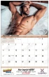 Erotic Nude Males Bilingual Adult Content Calendar, Stapled 2027 – Open View – 2027