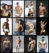 Nude Men Promotional Calendar 2026 monthly images