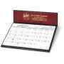 Magna Nu-Leth-R Desk Calendar WW-041_black_burgundy