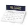 Magna Nu-Leth-R Desk Calendar WW-041_white_blue