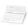 Magna Nu-Leth-R Desk Calendar WW-041_white_white