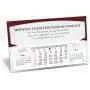 Stanley Desk Calendar WW-045_maroon