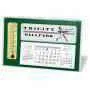 Window Premier Desk Calendar with Thermometer WW-053_green