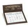 Citation II Nu-Leth-R Desk Calendar WW-101_brown