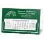 Livingston Desk Calendar WW-1200_green-white