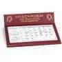 Medalist Nu-Leth-R Desk Calendar WW-123_maroon