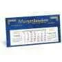 Economizer Nu-Leth-R Desk Calendar WW-125_blue