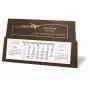 Ace Nu-Leth-R Desk Calendar WW-137_brown