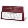 Ace Nu-Leth-R Desk Calendar WW-137_maroon