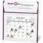 Ambassador Nu-Leth-R Desk Calendar WW-217_maroon