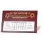 Norfolk Nu-Leth-R Desk Calendar WW-233_maroon
