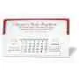 Discreet Nu-Leth-R Desk Calendar WW-401_red