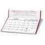 Vigilant Nu-Leth-R Desk Calendar WW-403_red