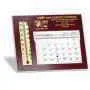 Emissary Desk Calendar w/ Thermometer WW-567_win-egold