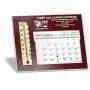 Emissary Desk Calendar w/ Thermometer WW-567_wine-white