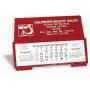 Budget Special Desk Calendar WW-958_red-white