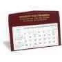 Cartwright Desk Calendar w/Memo Grid WW-963_maroon