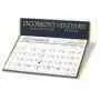 Charter Hotstamped Desk Calendar WW-991_navy