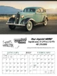 Antique Cars Large Promotional Calendar  – Main Image – 2027