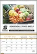 Single Image Pocket Wall Calendar with Cooking Recipes, Size 10x14 – Main Image – 2027