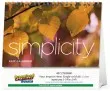 Simplicity Large Promotional Desk Calendar  – Main Image – 2027