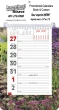 Big Numbers Customized Weekly Memo Calendar, Garden Scenic Background, 7x13 – Main Image – 2027