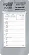 Weekly Memo Wall Calendar w Silver Backer – Main Image – 2027
