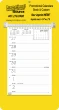 Weekly Memo Calendar Yellow – Main Image – 2027