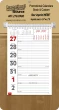 Promotional Big Numbers Weekly Memo Calendar  - Butcher Block – Main Image – 2027