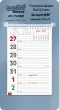 Promotional Big Numbers Weekly Memo Calendar  - Metallic Blue – Main Image – 2027