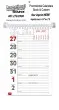 Promotional Big Numbers Weekly Memo Calendar  - White – Main Image – 2027