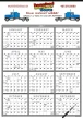 2027 Laminated Span‑A‑Year Wall Calendar – 20×29 – Black Grid – Main Image – 2027