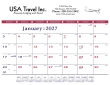 Patriotic Desk Pad Calendar 22x17 – Main Image – 2027