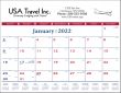 Patriotic Desk Pad Calendar 22x17 – Main Image – 2027