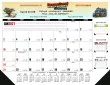 Promo Desk Pad Calendar With Top & Side Imprints - Full Color – Main Image – 2027