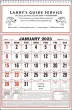 Large Almanac Commercial Calendar Size 11x17 – Main Image – 2027