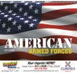 2027 American Armed Forces Calendar – Tribute to Military Service, Custom Printed, Spiral Binding – Main Image – 2027